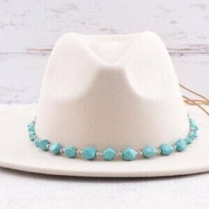 Tipi Turquoise Nugget Hat Band
